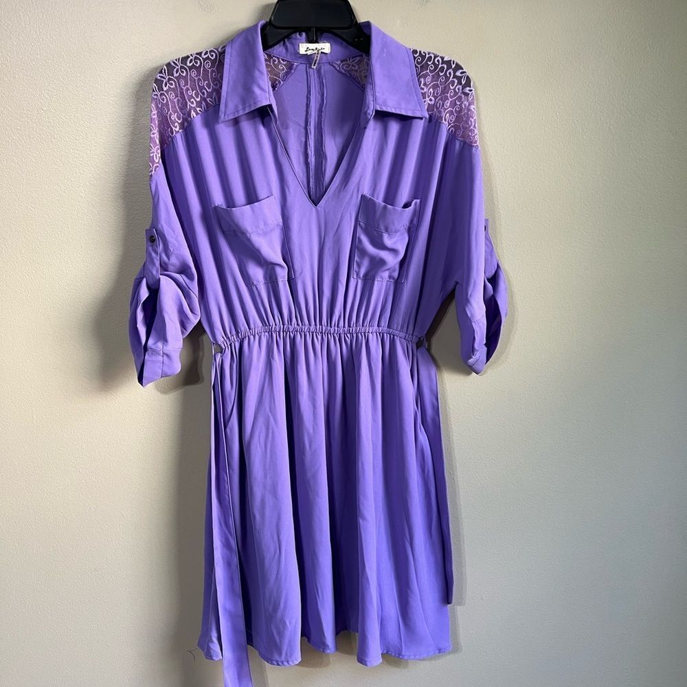 ‎Loveriche medium purple dress